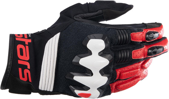  ALPINESTARS Halo Gloves - Black/White/Bright Red - Large 3504822-1304-L 