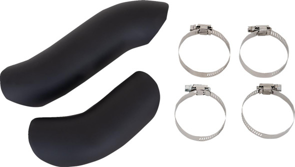  VANCE & HINES Hi-Output RR Heat Shield Kit - Black - Stainless Steel 60025 