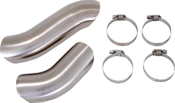  VANCE & HINES Hi-Output RR Heat Shield Kit - Brushed - Stainless Steel 60023 