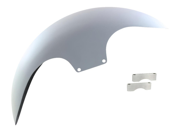  PAUL YAFFE BAGGER NATION Cafe Front Fender - 19" - Satin Spacers PYO:CAFE-19-13E-S-C 