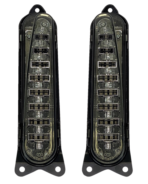 CUSTOM DYNAMICS LED Taillight - Run/Brake/Turn - Smoke PB-13-CVO-S