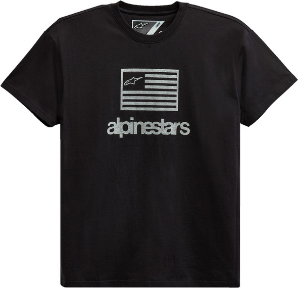  ALPINESTARS Flag T-Shirt - Black - Large 12137262010L 