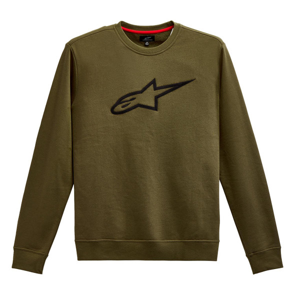  ALPINESTARS Ageless Crew Fleece - Military/Black - XL 1212513226910XL 