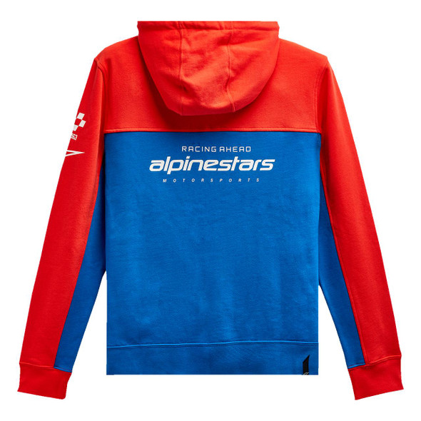  ALPINESTARS H Block Hoodie - Warm Red/Bright Blue - Medium 1213510703171M 