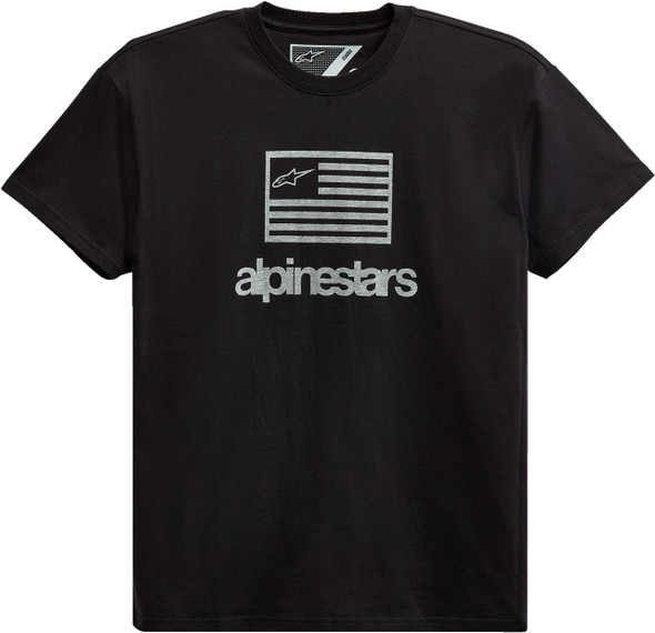  ALPINESTARS Flag T-Shirt - Black - XL 12137262010XL 