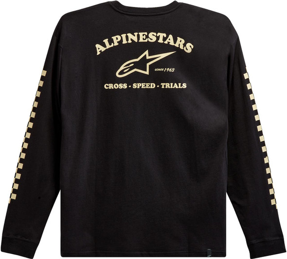  ALPINESTARS Sunday Long-Sleeve T-Shirt - Black - 2XL 12137184010XXL 