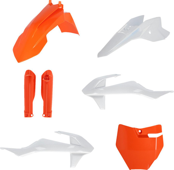  ACERBIS Full Replacement Body Kit - OEM '23 Orange/White 2980587705 