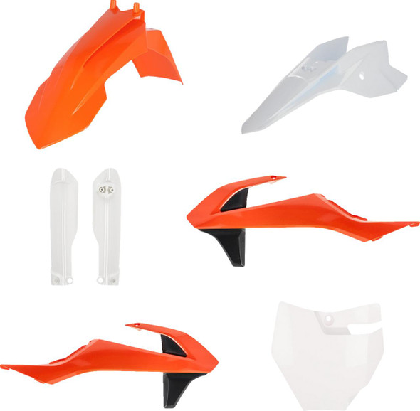  ACERBIS Full Replacement Body Kit - OEM '16 Orange /White/Black 2980585135 
