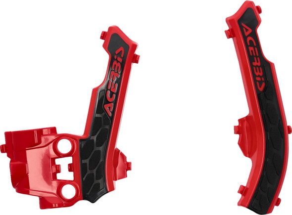  ACERBIS X-Grip Frame Guards - Red/Black - Gas Gas | Husqvarna | KTM 2979611018 