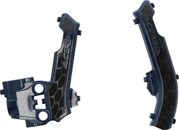  ACERBIS X-Grip Frame Guards - Blue/Black - Gas Gas | Husqvarna | KTM 2979611034 
