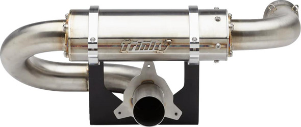  TRINITY RACING Center Exit Slip-On Muffler - With Tip TR-4184ST 
