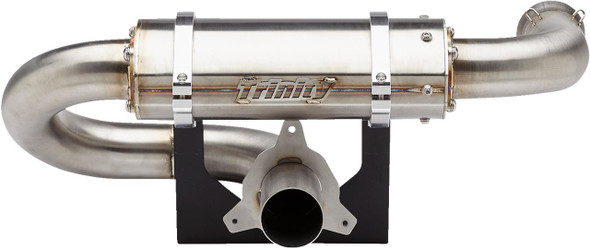  TRINITY RACING Center Exit Slip-On Muffler - Without Tip TR-4184S 