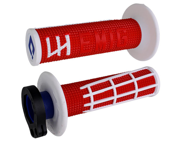  ODI Grips - Emig 2.0 - Red/White H36E2RW 