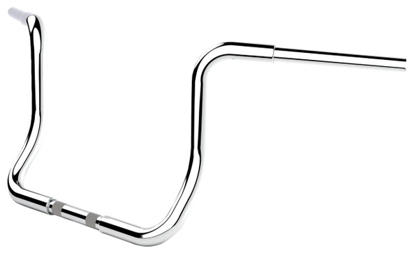  LA CHOPPERS Handlebar - Twin Round - 12" - Chrome LA-7325-12C 