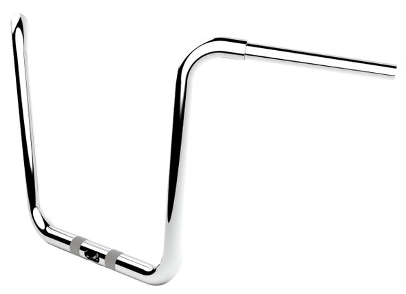  LA CHOPPERS Handlebar - Twin Round - 14" - Chrome LA-7324-14C 