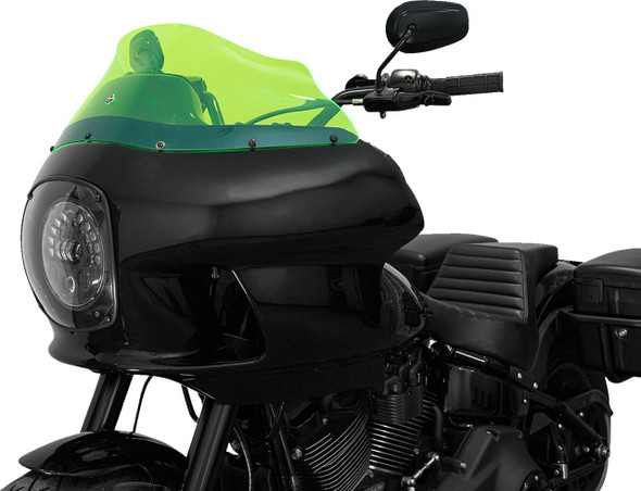  KLOCK WERKS Kolor Flare* Windshield - 9" - Green Ice - FXRP KWW-02-0610 