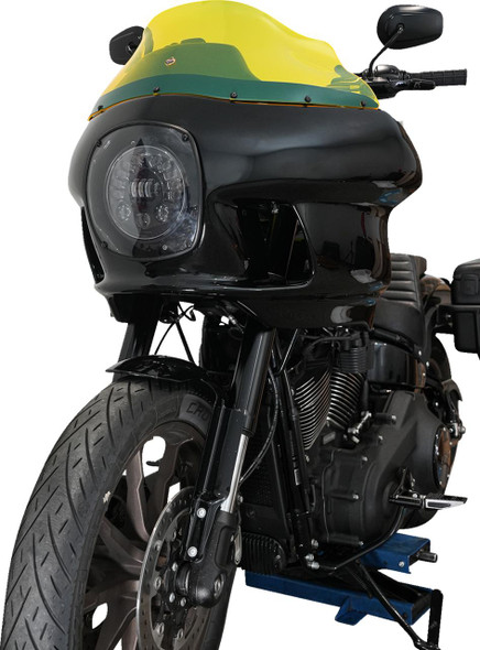  KLOCK WERKS Kolor Flare* Windshield - 9" - Yellow Ice - FXRP KWW-02-0609 