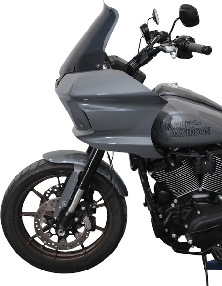  KLOCK WERKS Flare* Windshield - 10" - Dark Smoke - FXLRST KWW-02-0611 