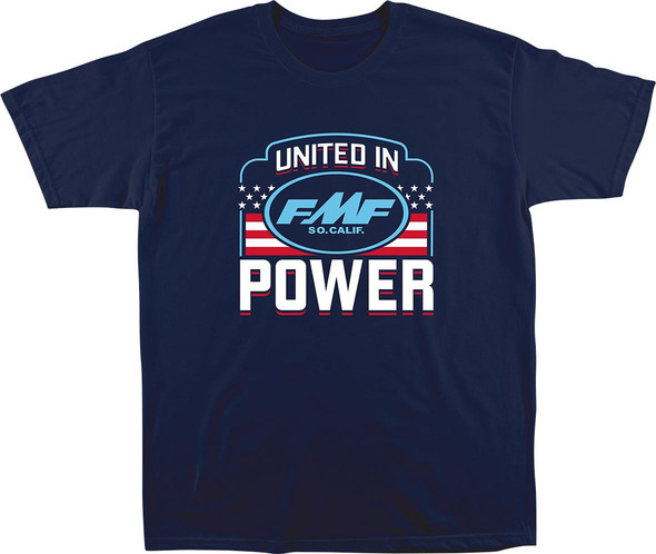  FMF United in Power T-Shirt - Navy - Small SP23118910NVYS 