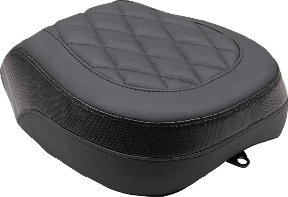  MUSTANG Recessed Passenger Seat - Black - Diamond Stitch - Chief '22-'23 89741 