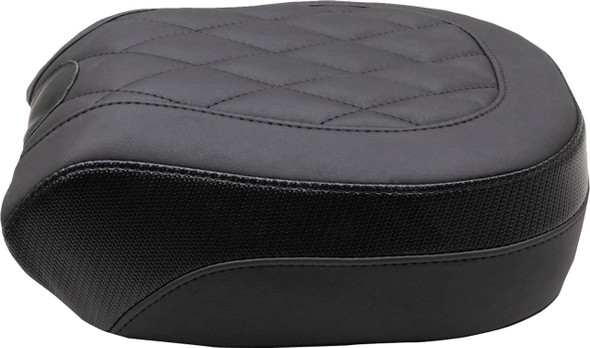  MUSTANG Recessed Passenger Seat - Black - Diamond Stitch - Chief '22-'23 89741 
