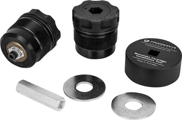  PROGRESSIVE SUSPENSION Fork Preload Adjuster - 49 mm - Black Anodized 31-5056 