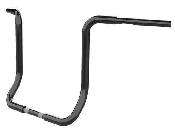  LA CHOPPERS Handlebar - Twin Round - 16" - Black LA-7325-16B 
