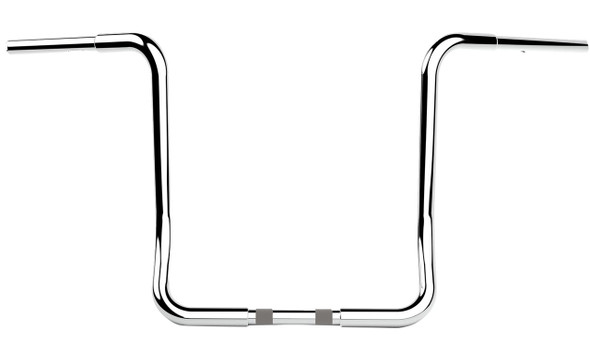  LA CHOPPERS Handlebar - Twin Round - 16" - Chrome LA-7325-16C 