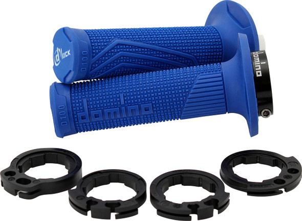  DOMINO D100 D-Lock Grips - Blue D10046C4800A9-0 