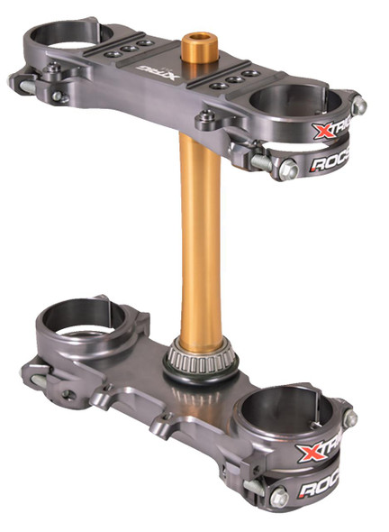  XTRIG Triple Clamp - 21.5 mm - Gray 501330601301 