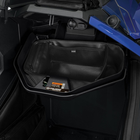  SHOW CHROME Glove Box Organizer - Black H44-8BK 