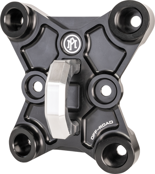 PM OFF-ROAD Radius Rod Plate w/ Raw Hook - Can-Am X3 72" - Black Anodized 0222-2002-B
