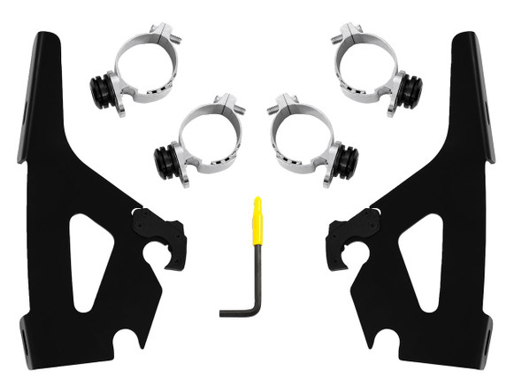  MEMPHIS SHADES Batwing Mounting Kit - Black - Chief MEB2075 