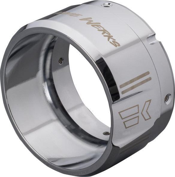 KHROME WERKS Khrome Werks 4-1/2" Klassic Right Tip Chrome 200759P 
