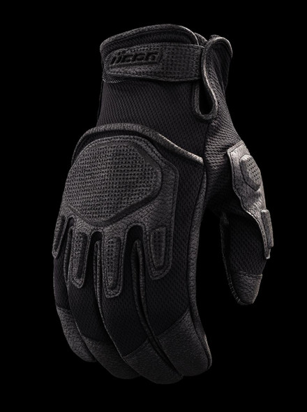  ICON Punchup CE* Gloves - Black - Small 3301-4588 