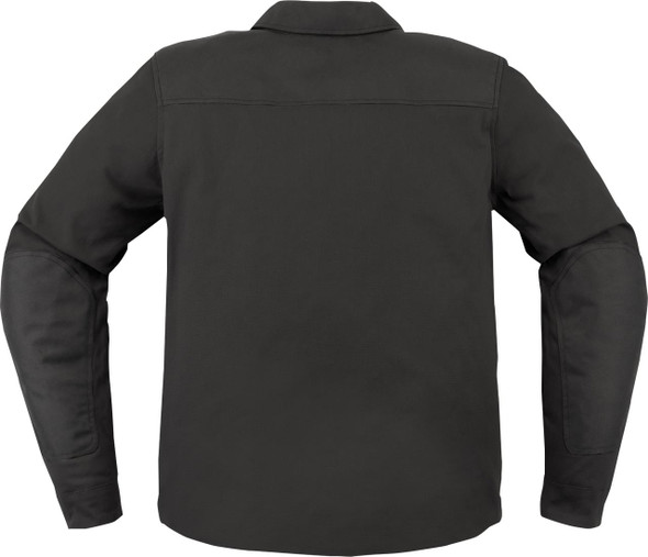  ICON Upstate Canvas CE Jacket - Black - Large 2820-6237 