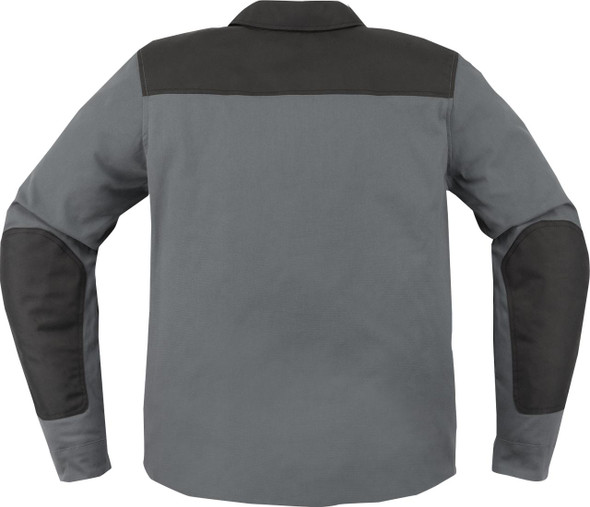  ICON Upstate Canvas CE Jacket - Gray - XL 2820-6244 