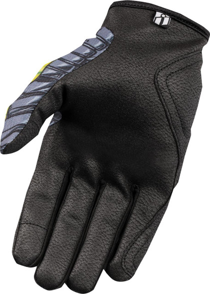  ICON Hooligan Outbreak* Gloves - Green - 2XL 3301-4657 