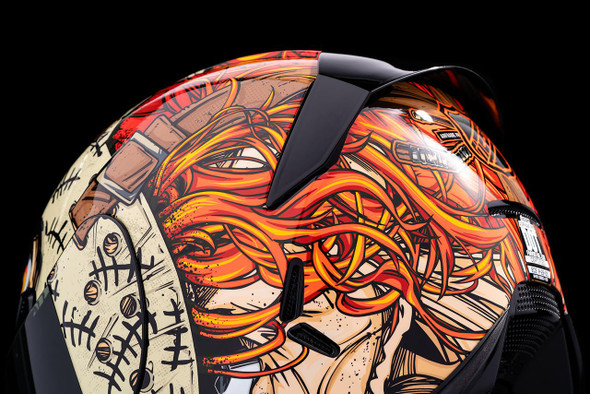  ICON Airframe Pro* Helmet - Topshelf - Red - XS 0101-15071 