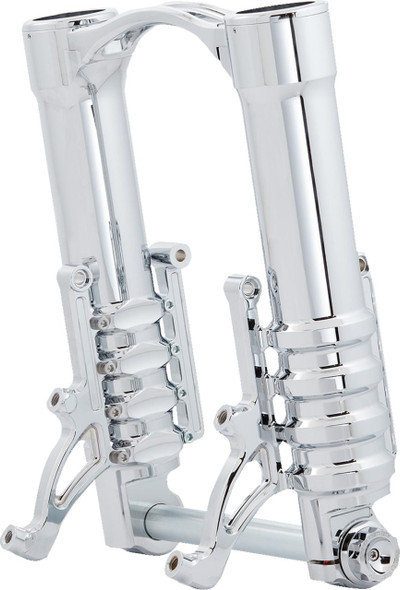  ARLEN NESS Fork Legs - 49 mm - Chrome - For Custom Radial Mount Brake Caliper 120-012 