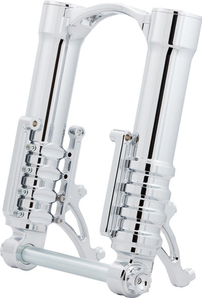 ARLEN NESS Fork Legs - 49 mm - Chrome - For Custom Radial Mount Brake Caliper 120-012 