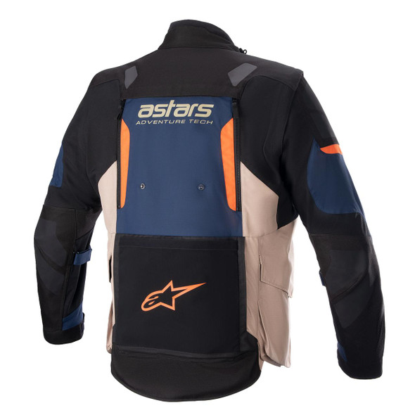  ALPINESTARS Halo Drystar Jacket - Blue/Black/Orange - Large 32048227194L 