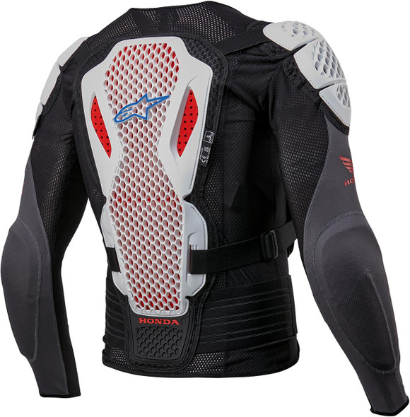  ALPINESTARS Honda Bionic Plus v2 Protection Jacket - Black/White/Blue/Bright Red - XL 6506023-1272-XL 