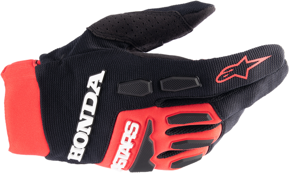 ALPINESTARS Honda Full Bore Gloves - Bright Red/Black - Medium 3563823-3031-M