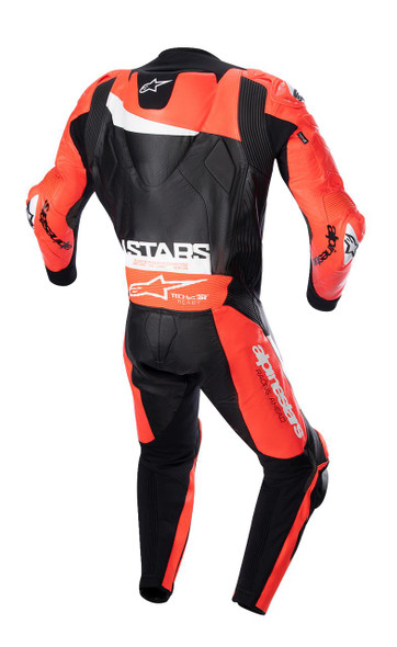  ALPINESTARS GP Plus v4 Leather Suit - Black/Red Fluo/White - US 44 / EU 54 3150523132154 