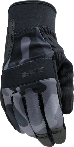 Z1R Billet Gloves - Camo Black/Gray - Medium 3330-7561