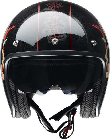 Z1R Saturn Helmet - Devilish - Gloss Black/Red - 2XL 0104-2881