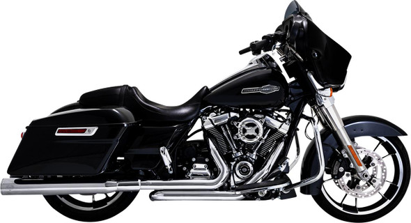  VANCE & HINES Dresser Duals Header System - Chrome 17351 