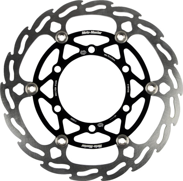  MOTO-MASTER Brake Rotor - Front - Flame 112255-PU 