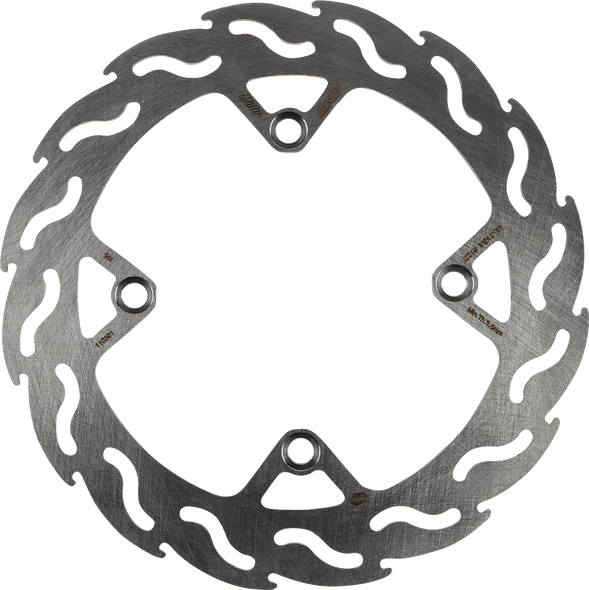 MOTO-MASTER Brake Rotor - Rear - Flame 110391-PU